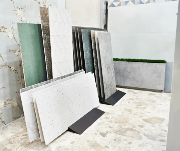 Stone as the Statement, Tile as the Support